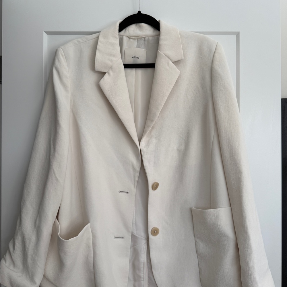 Wilfred Cream Blazer Jacket